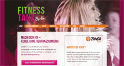 Desktop Screenshot of fitness-zumba-berlin.de